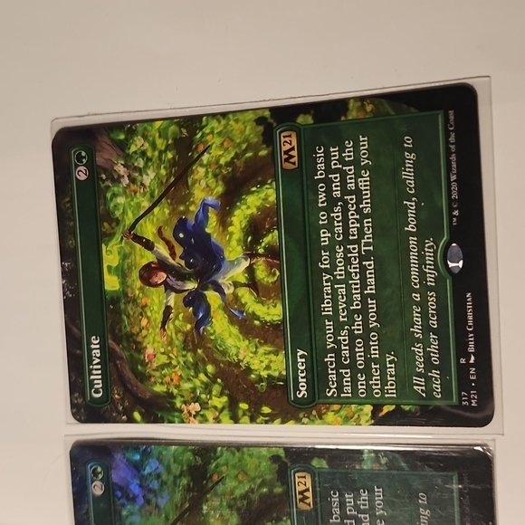 Magic the Gathering Cultivate Alt Art Boarderless - Picture 3 of 3